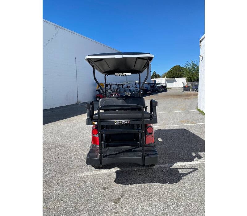 2008 E-Z-GO RXV 48V Refurbished 5" Lift Trojan Lithium Ion One Pack 105AH (Inferno Red)