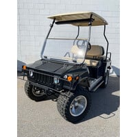 2001 CLUB CAR DS-E HUMMER BODY  (BLACK)