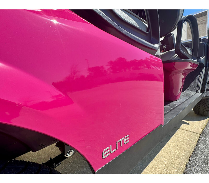 2025 E-Z-GO EXPRESS 6 ELiTE 4.2 CMTR (RUBY STAR)