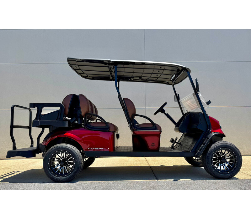 2026 E-Z-GO EXPRESS L6 ELiTE  (INFERNO RED)