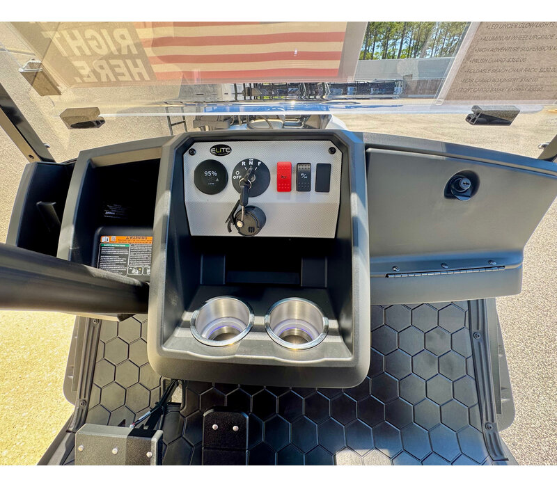 2026 E-Z-GO EXPRESS L6 ELiTE  (INFERNO RED)