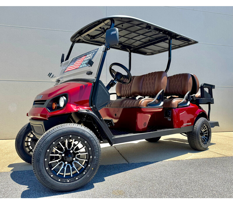 2026 E-Z-GO EXPRESS L6 ELiTE  (INFERNO RED)