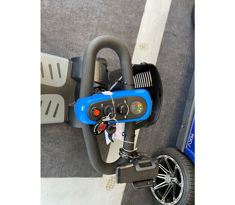 Buzzaround EX 4 Wheel Scooter Blue