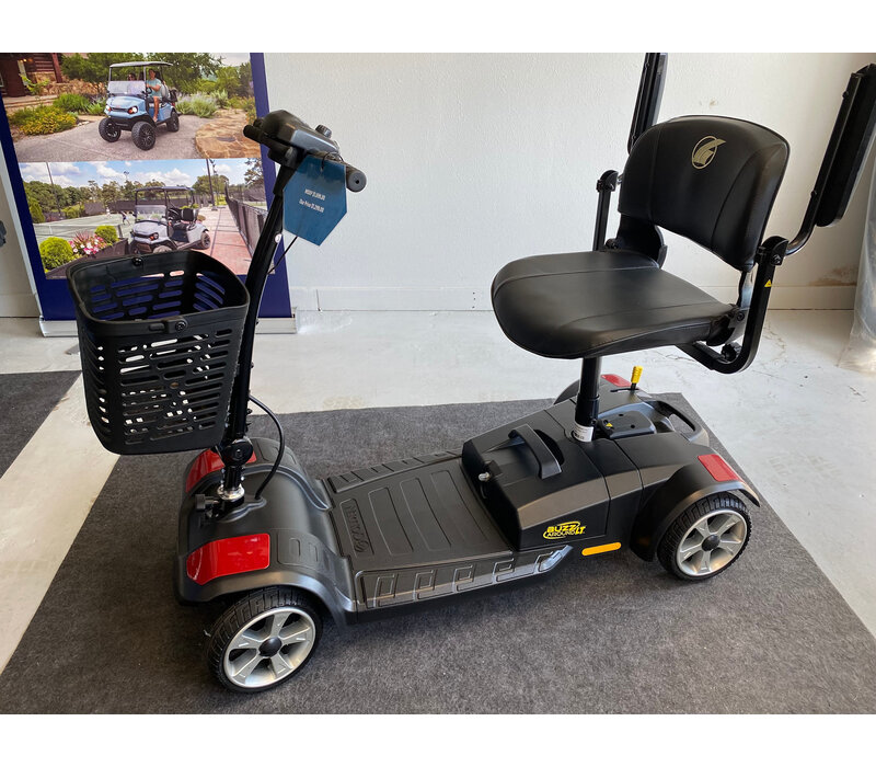 Buzzaround LT 4 Wheel Scooter Red & Black