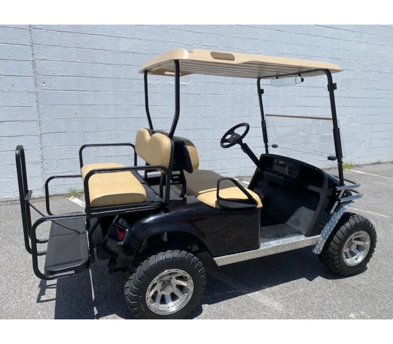 2005 E-Z-GO TXT PDS (Black Ghost Flame)