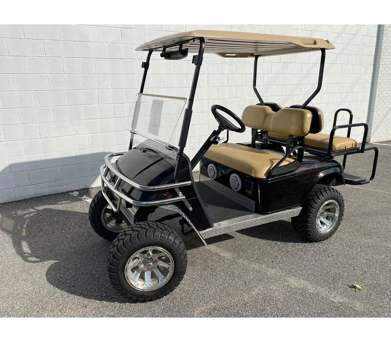2005 E-Z-GO TXT PDS (Black Ghost Flame)