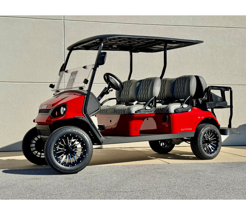 2026 E-Z-GO EXPRESS 6 ELiTE 4.2 (FLAME RED)