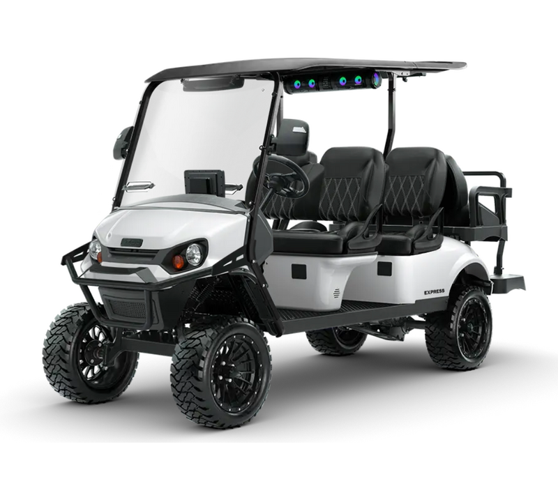 2026 E-Z-GO EXPRESS 6 ELiTE 4.2 SUMMIT XTL (BRIGHT WHITE)
