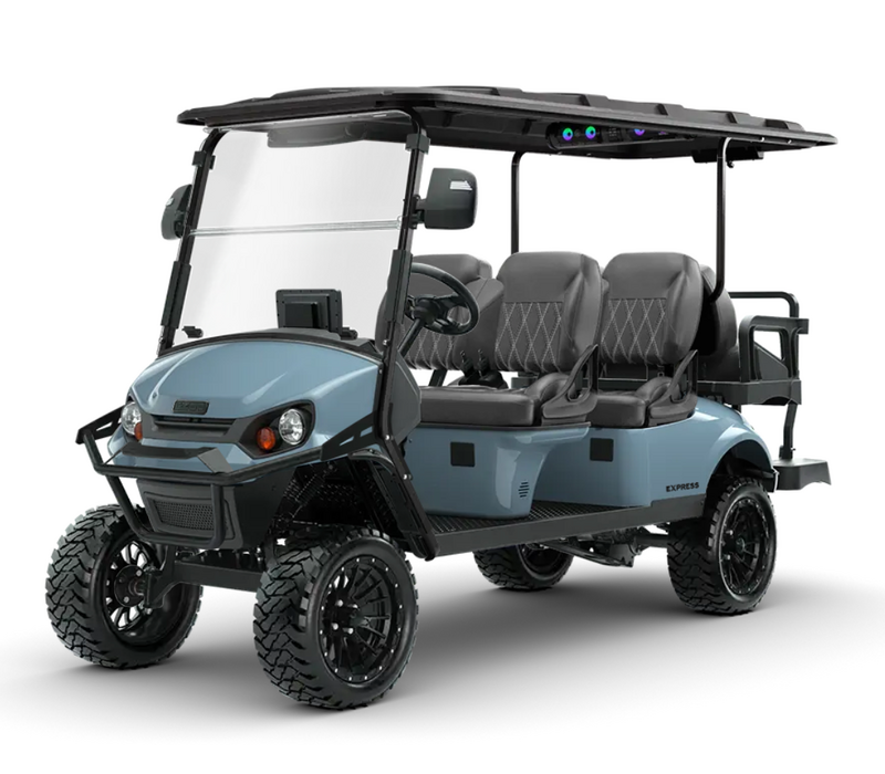 2026 E-Z-GO EXPRESS 6 ELiTE 4.2 SUMMIT XTL (OCEAN GREY)