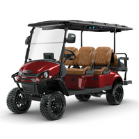 2026 E-Z-GO EXPRESS 6 ELiTE 4.2 SUMMIT XTL (INFERNO RED)