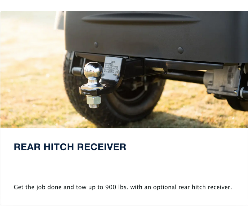 2026 CUSHMAN HAULER 800 - ELITE  2.2 (BRIGHT WHITE)