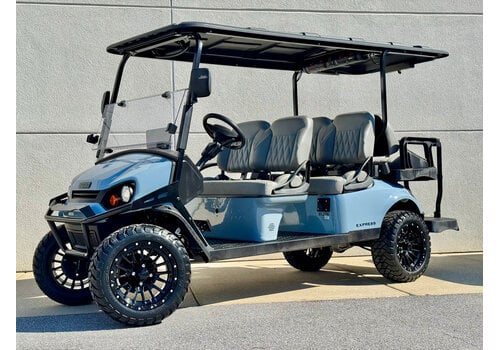 2026 E-Z-GO EXPRESS 6 ELiTE 4.2 SUMMIT XTL (OCEAN GREY)