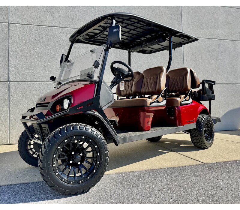 2026 E-Z-GO EXPRESS 6 ELiTE 4.2 SUMMIT XTL (INFERNO RED)