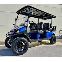 2026 E-Z-GO EXPRESS 6 ELiTE 4.2 SUMMIT XTL (ELECTRIC BLUE)