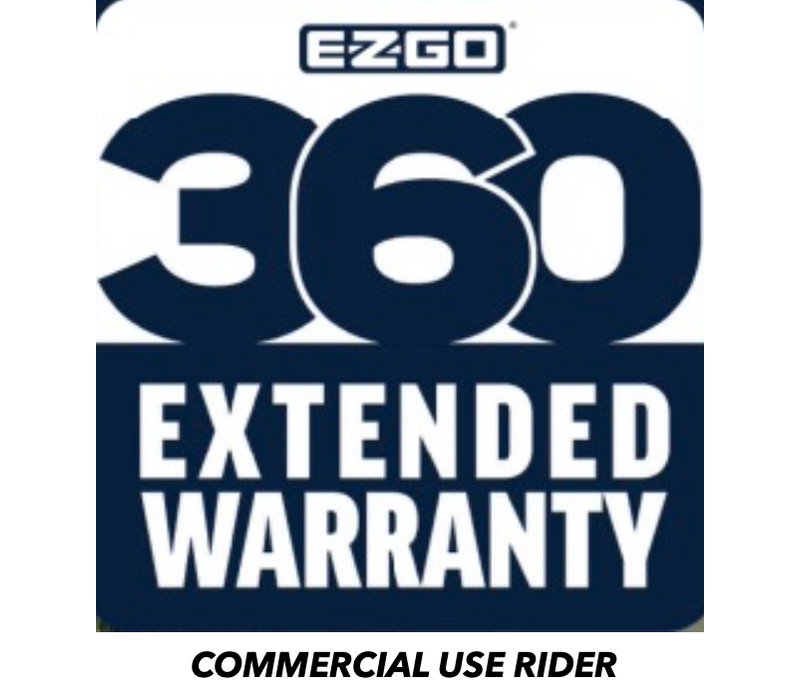 E-Z-GO 360 EXTENDED WARRANTY - COMMERCIAL USE RIDER