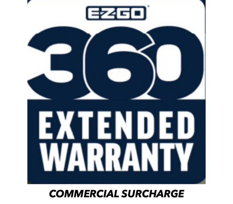E-Z-GO 360 EXTENDED WARRANTY - COMMERCIAL USE SURCHARGE