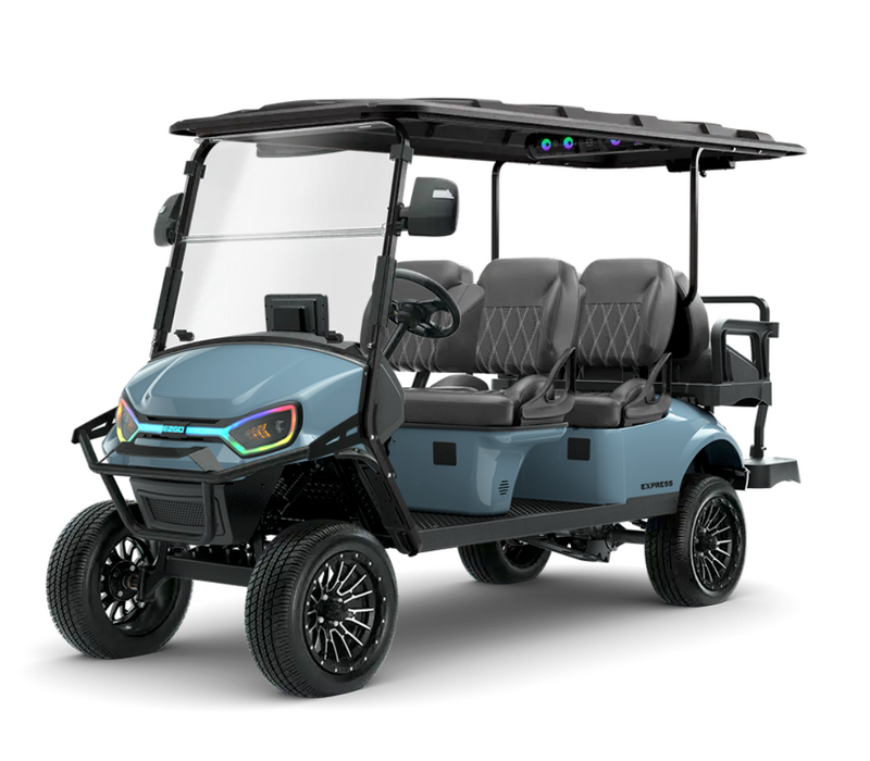 2026 E-Z-GO EXPRESS 6 ELiTE 4.2R SUMMIT XTL (OCEAN GREY)