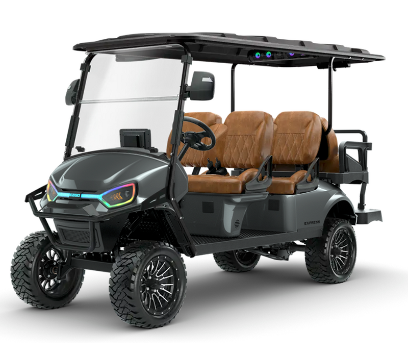 2026 E-Z-GO EXPRESS 6 EFI SUMMIT XTL (METALLIC CHARCOAL)