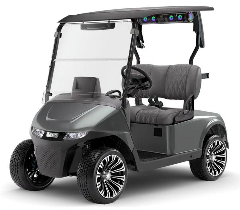 2027 E-Z-GO RXV GOLFER ELiTE 4.2 GOLFER (METALLIC CHARCOAL)