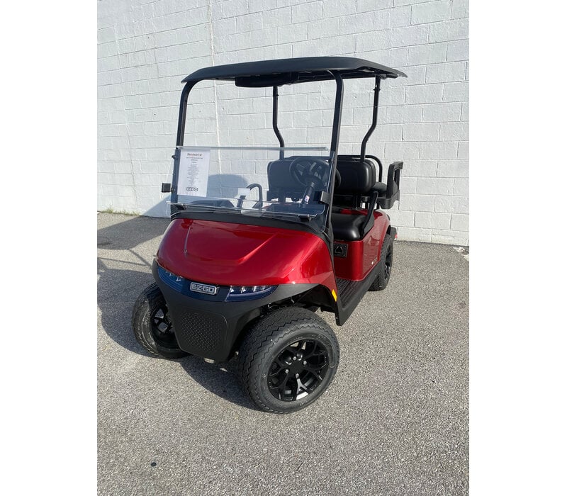 2027 E-Z-GO RXV VALOR 4 48V S+ PKG (INFERNO RED)