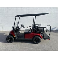 2027 E-Z-GO RXV VALOR 4 48V S+ PKG (INFERNO RED)