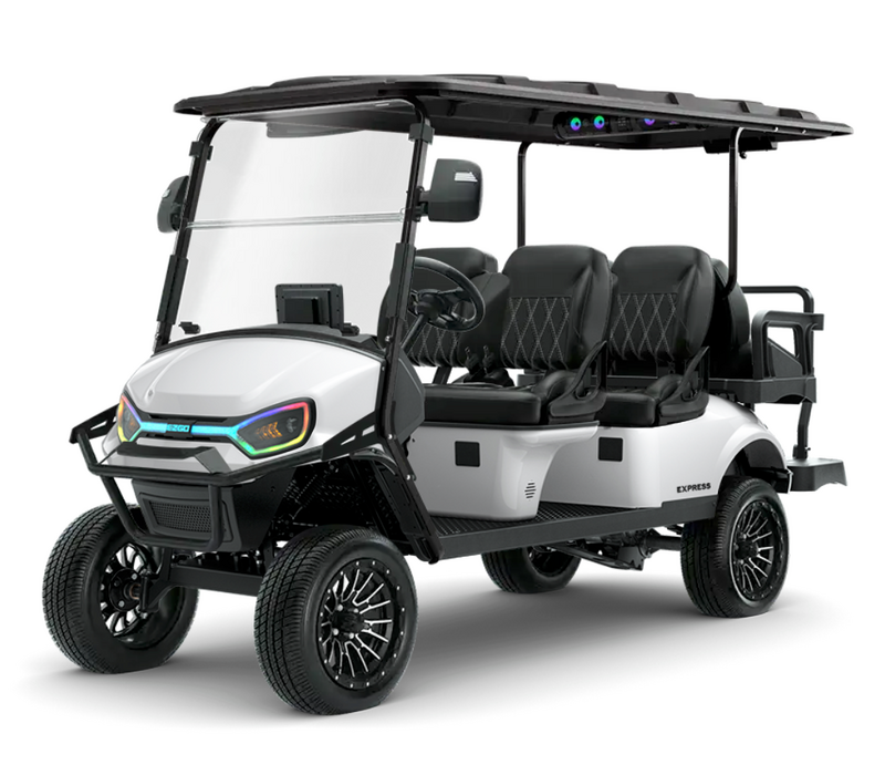 2027 E-Z-GO EXPRESS 6 ELiTE 4.2 SUMMIT XTL (BRIGHT WHITE)