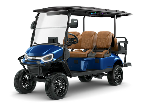 2027 E-Z-GO EXPRESS 6 ELiTE 4.2 SUMMIT XTL (ELECTRIC BLUE)