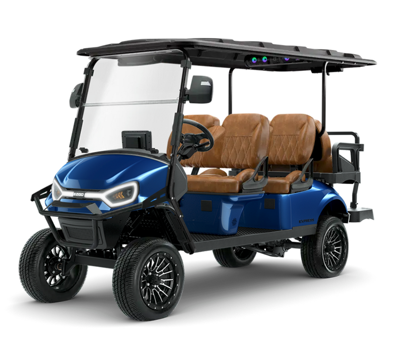 2027 E-Z-GO EXPRESS 6 ELiTE 4.2 SUMMIT XTL (ELECTRIC BLUE)