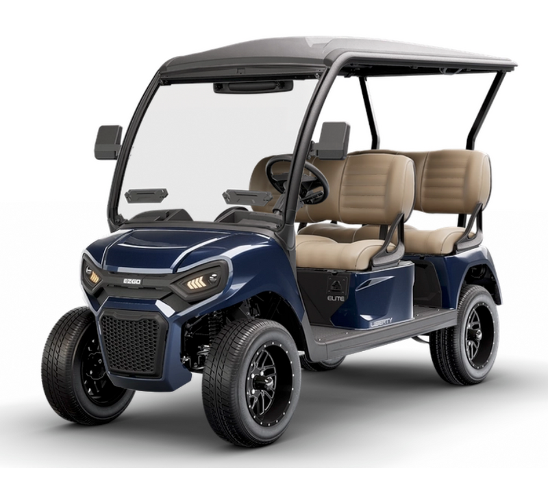 2027 E-Z-GO LIBERTY 4F X (PATRIOT BLUE)