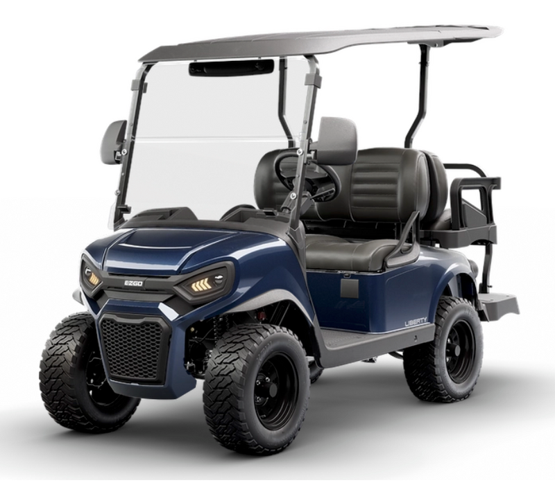 2027 E-Z-GO LIBERTY 4 EFI SUMMIT X (PATRIOT BLUE)