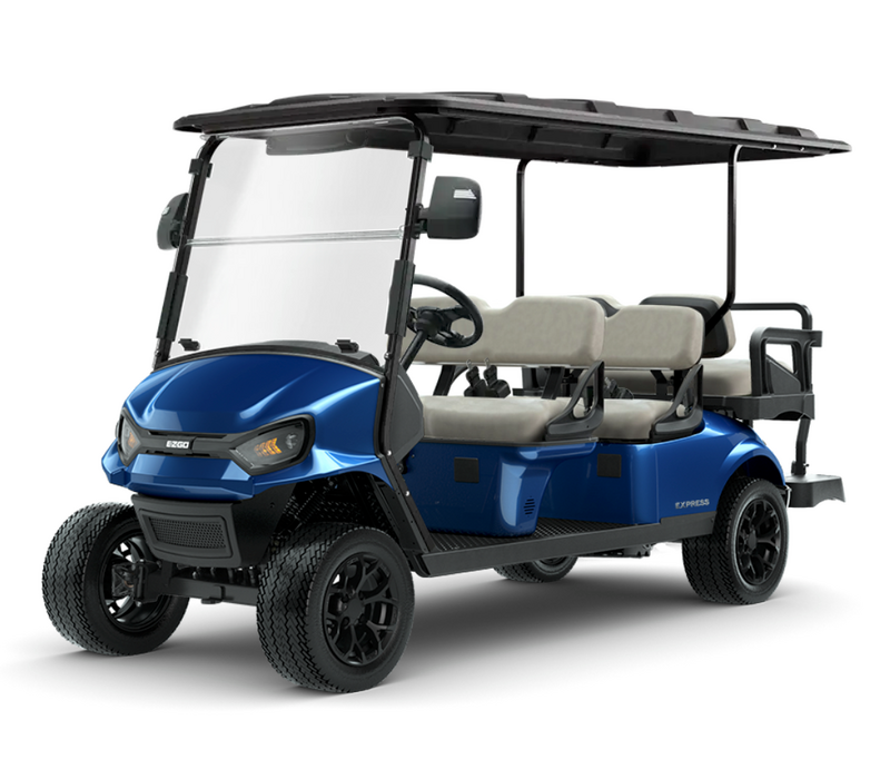 2027 E-Z-GO EXPRESS 6 TOURING ELiTE 4.2 (ELECTRIC BLUE)