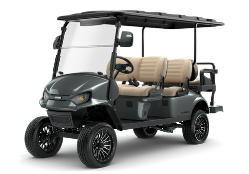 2027 E-Z-GO EXPRESS 6 ELiTE 4.2 SUMMIT X (METALLIC CHARCOAL)
