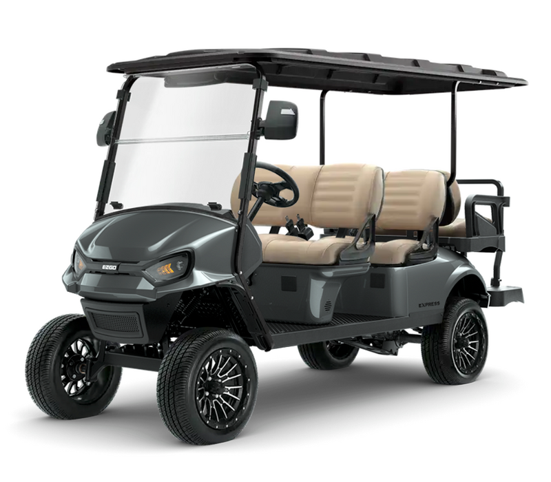 2027 E-Z-GO EXPRESS 6 ELiTE 4.2 SUMMIT X (METALLIC CHARCOAL)