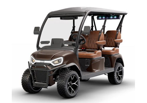 2027 E-Z-GO LIBERTY 4F XTL (MATTE BROWN)