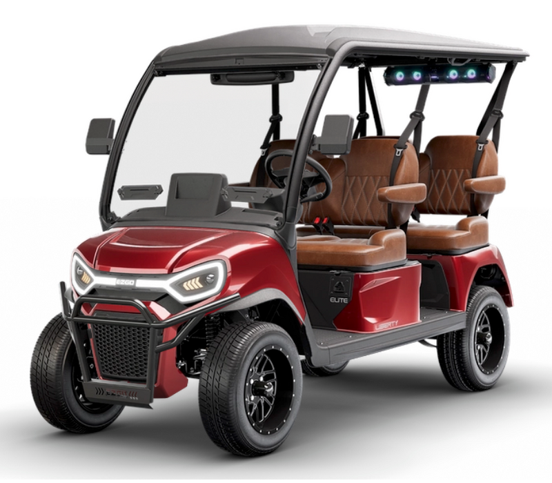2027 E-Z-GO LIBERTY 4F XTL (INFERNO RED)