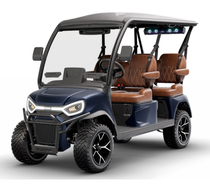 2027 E-Z-GO LIBERTY 4F XTL (MATTE BLUE)