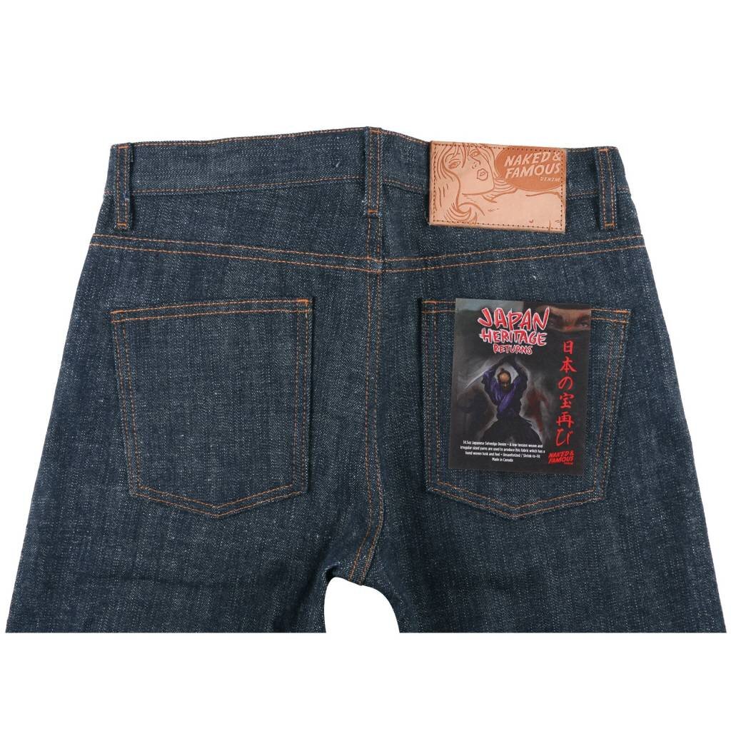 Naked & Famous Naked & Famous Super Guy Japan Heritage Returns Jean