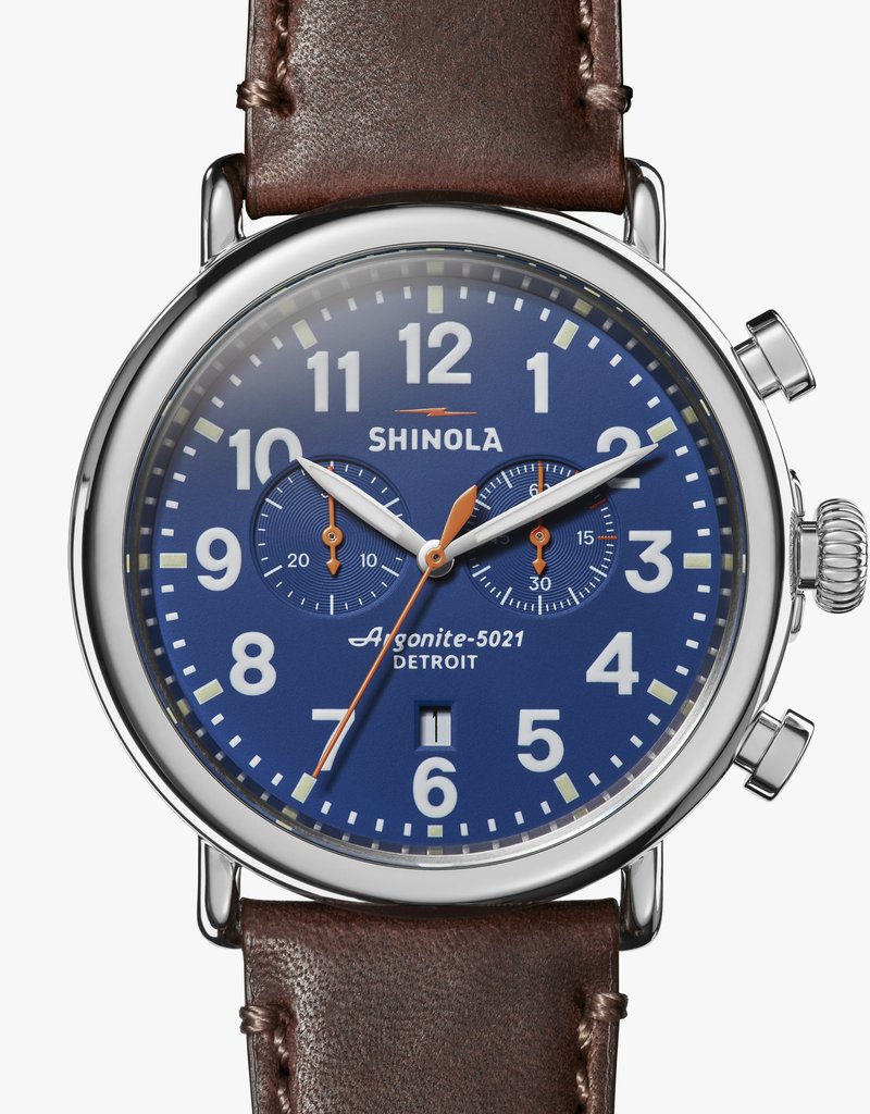 blue shinola watch