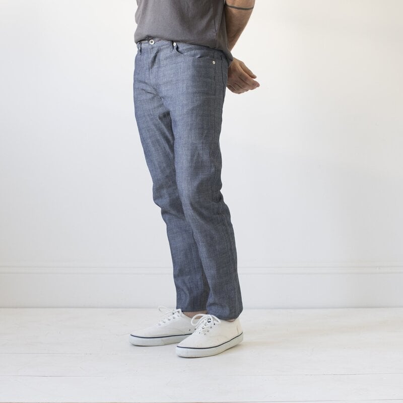 Raleigh Denim Workshop Raleigh Martin Chambray Selvage Pant