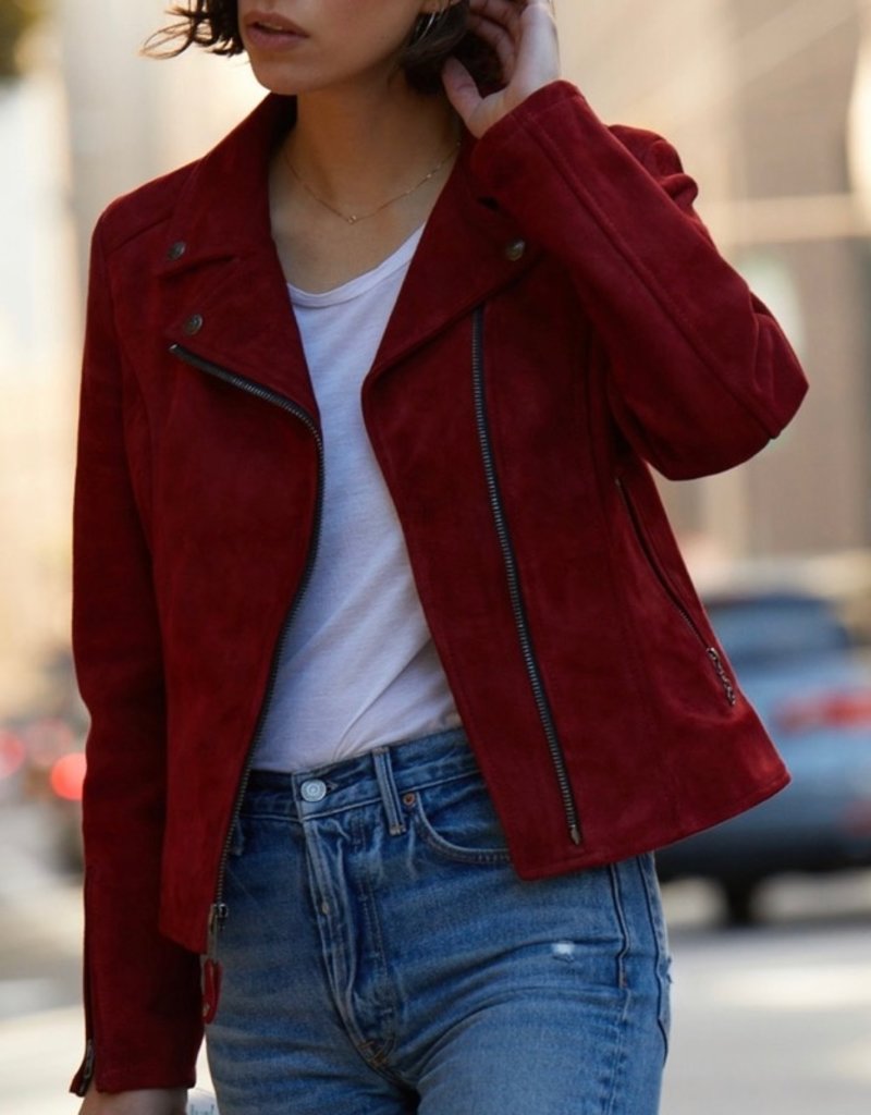 schott nyc suede jacket