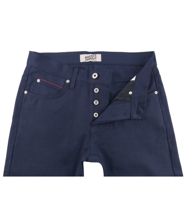 Naked & Famous Naked & Famous Super Guy Indigo Duck Selvedge