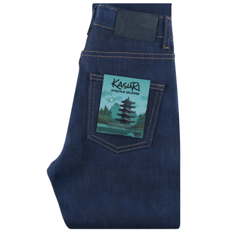 Naked & Famous High Skinny Kasuri Stretch Selvedge Jean