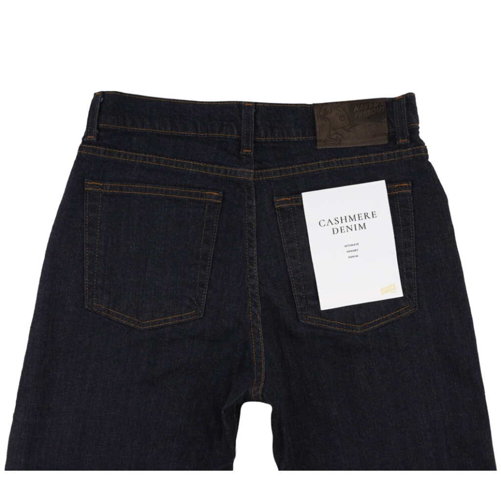 Naked & Famous High Skinny Cashmere Blend Stretch Jean