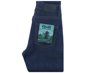 kasuri stretch selvedge