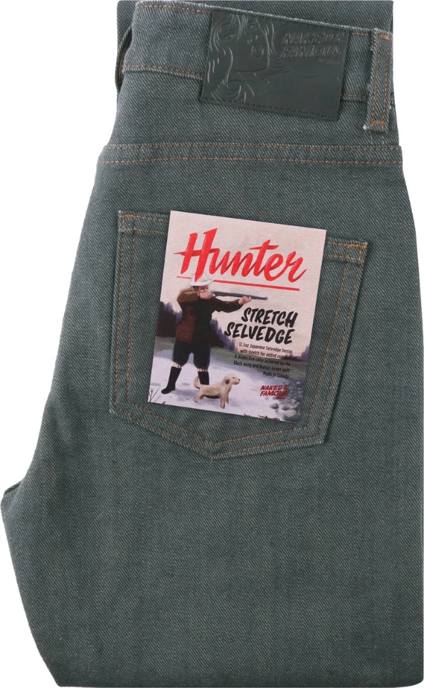 Naked & Famous High Skinny Hunter Stretch Selvedge Jean