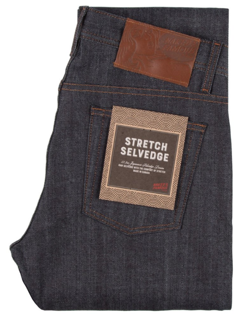 weird guy stretch selvedge