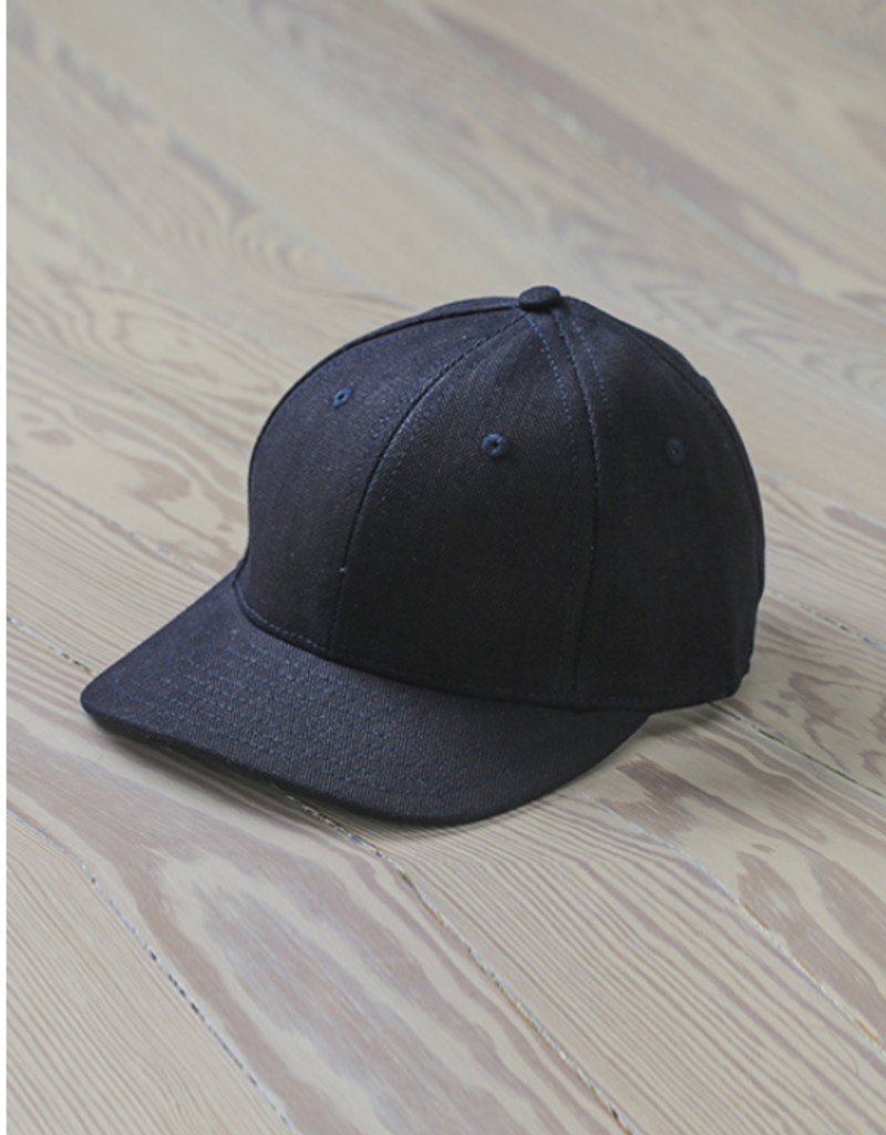 raw denim cap