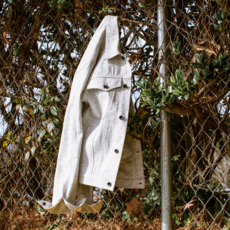 Raleigh Denim Workshop Raleigh Limited Edition Natural Heather Denim Jacket Raleigh Denim Workshop Raleigh Limited Edition Natural Heather Denim Jacket