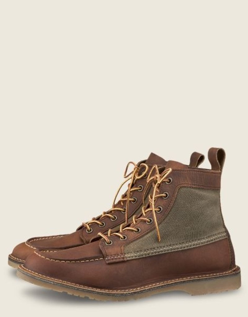 Red Wing Wacouta Waxed Canvas Lug Sole 