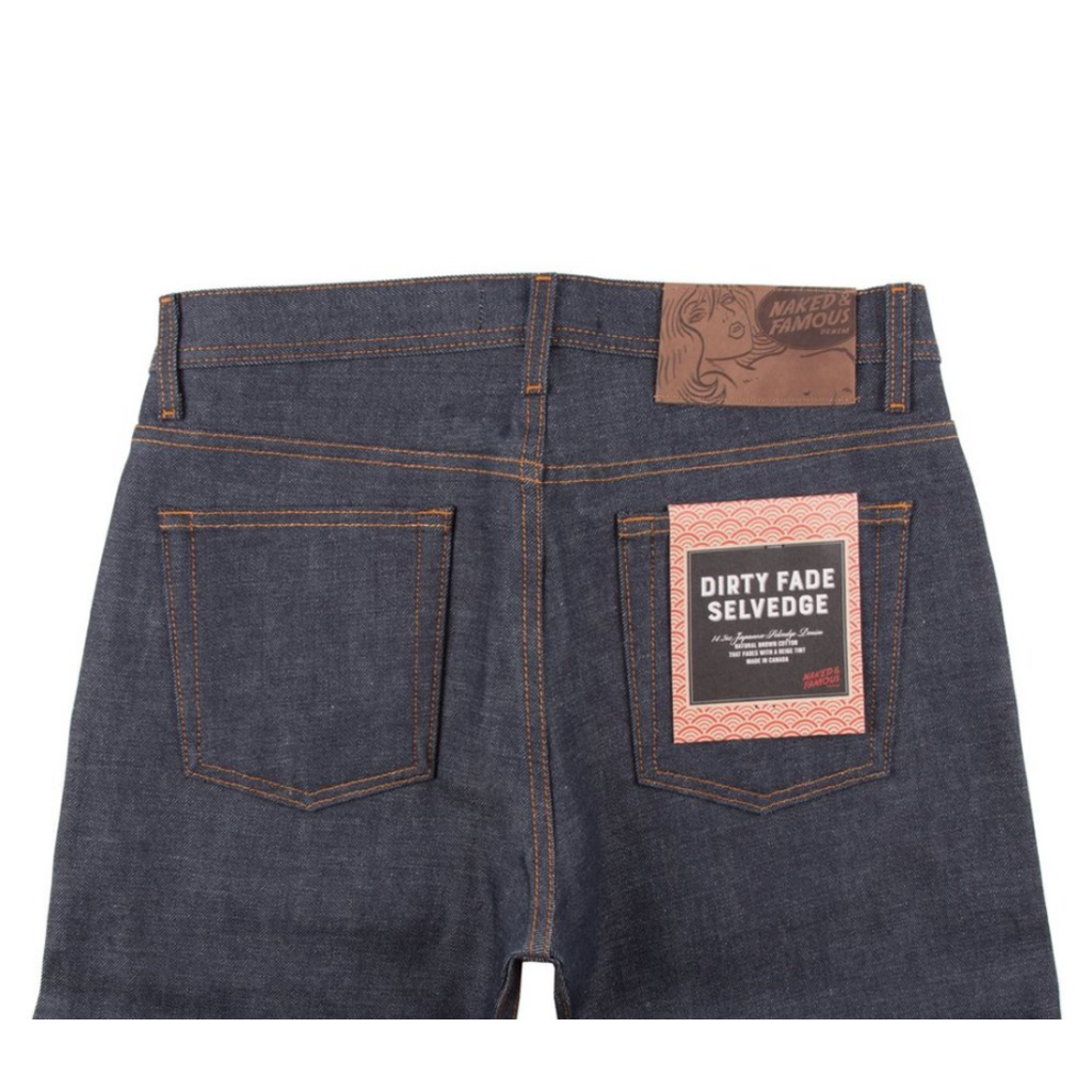 Naked & Famous Naked & Famous Super Guy Dirty Fade Selvedge Jean